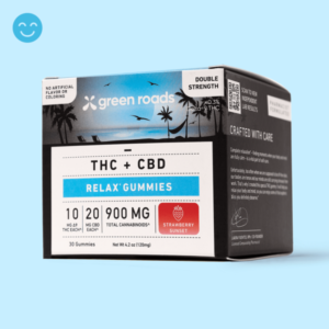 Strawberry Sunset THC Relax Gummies – (30ct) 900mg