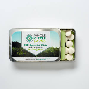 CBD Mints – Spearmint – 20mg each